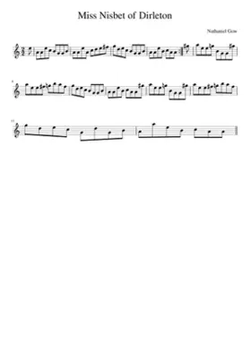 Miss Nisbet of Dirleton