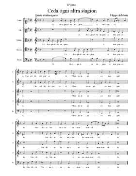 Ceda ogni altra stagion