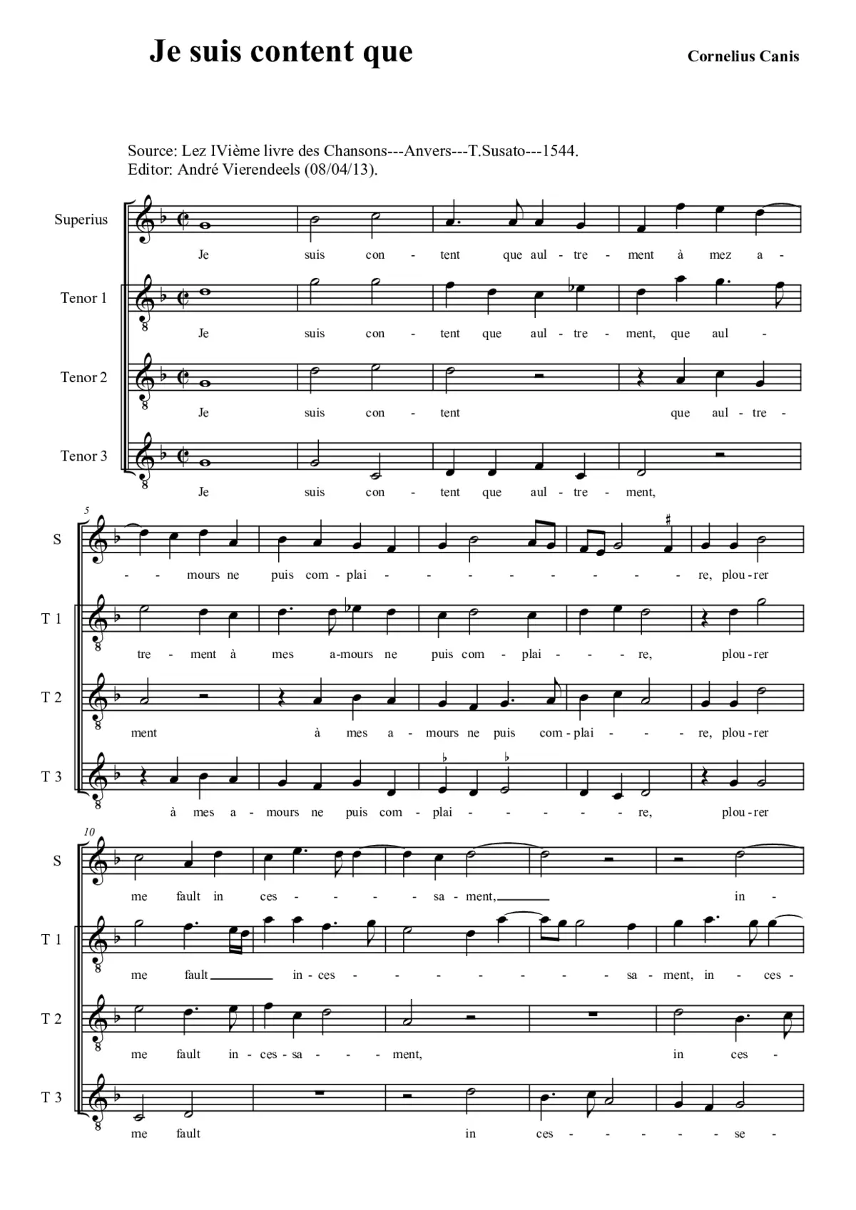 Je suis content - Page 1