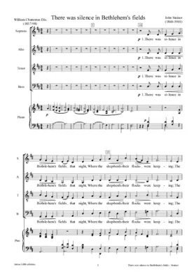 There was silence in Bethlehem's fields