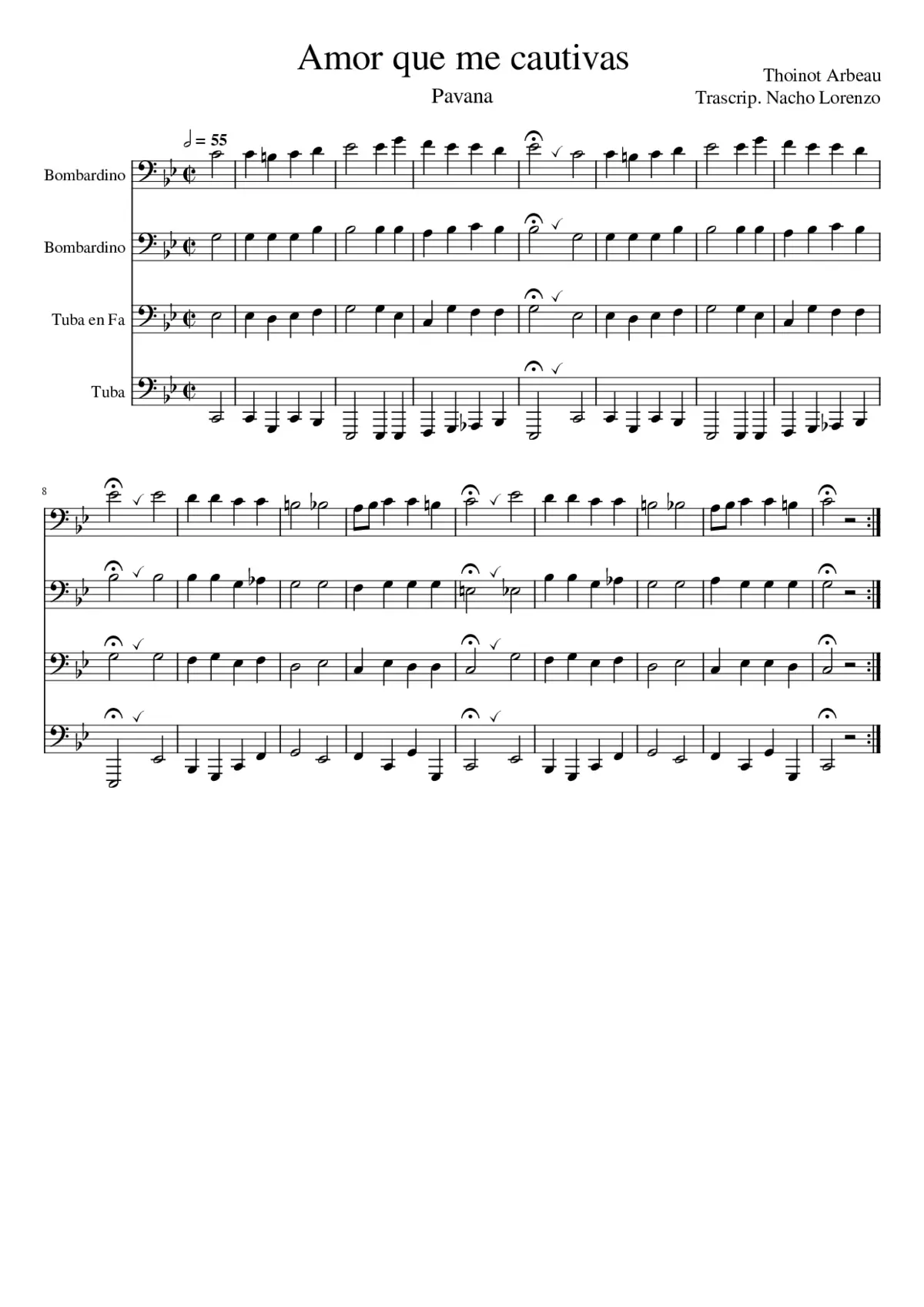 Amor que me cautivas - Page 1