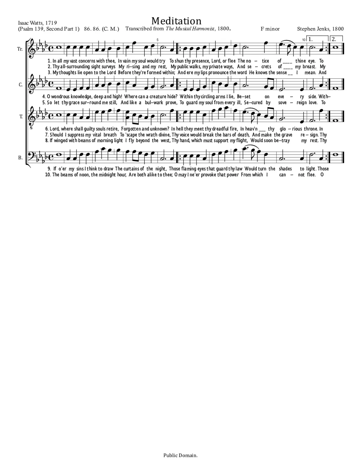 Meditation - Page 1
