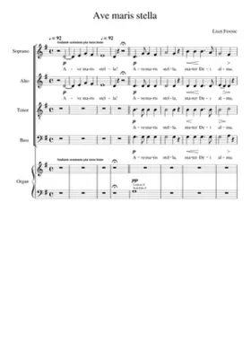 Ave maris stella S.34