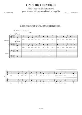 Un soir de neige FP 126