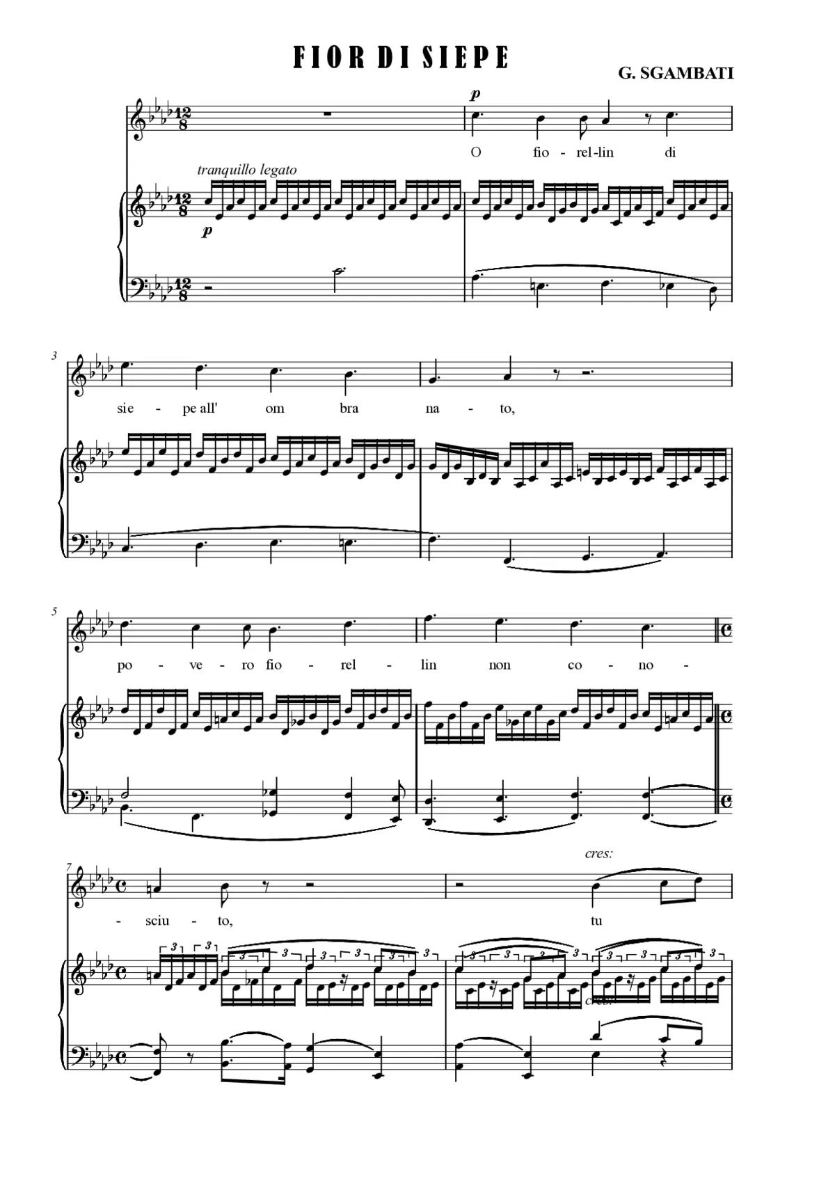Fior di siepe - Page 1