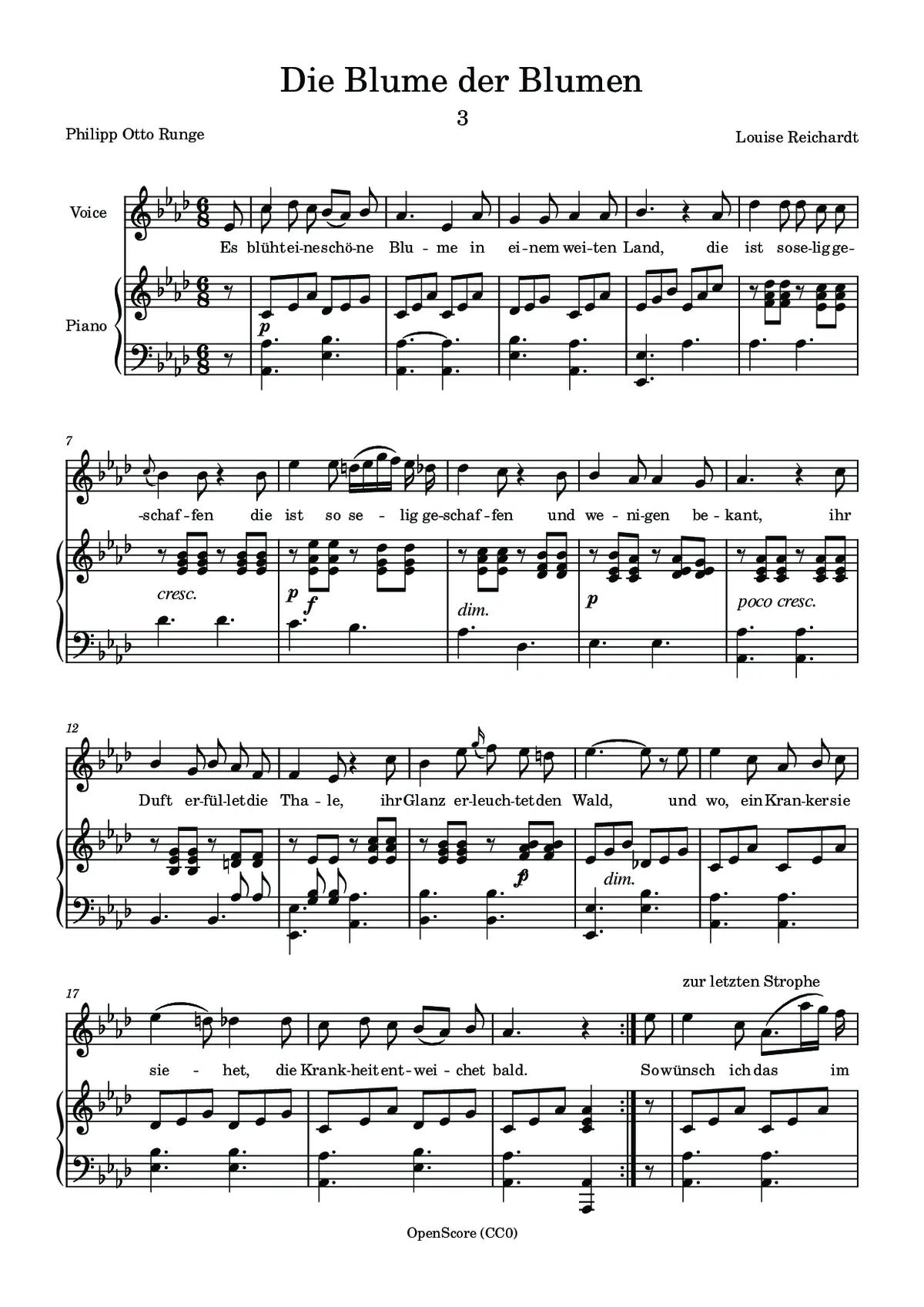 Die Blume der Blumen - Page 1