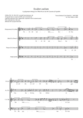 Exultet coelum