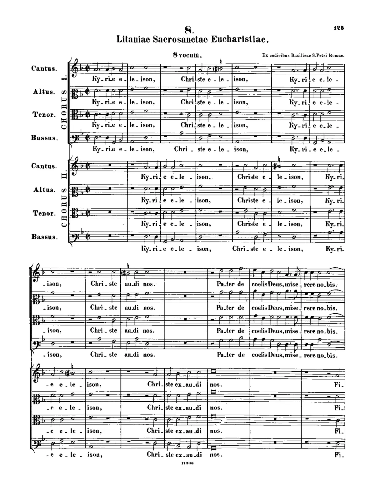 Litaniae Sacrae Eucharistiae - Page 1