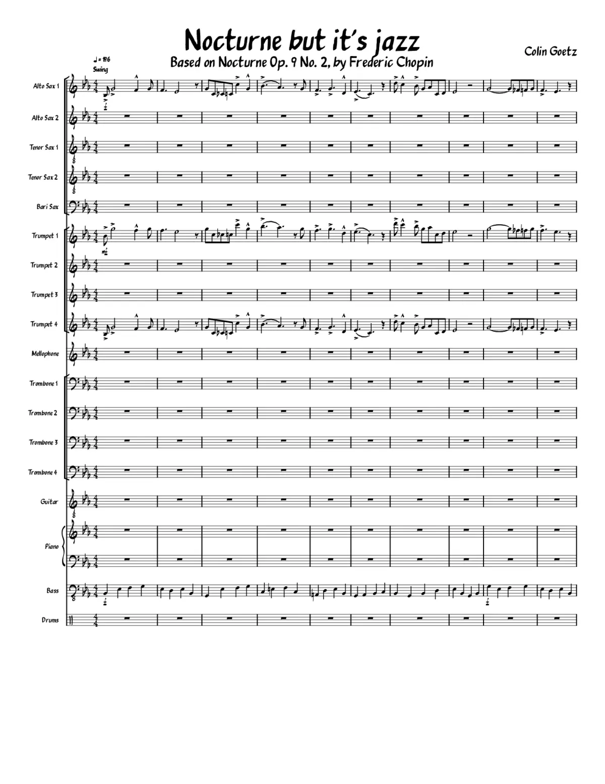 Nocturnes Op.9 - Page 1