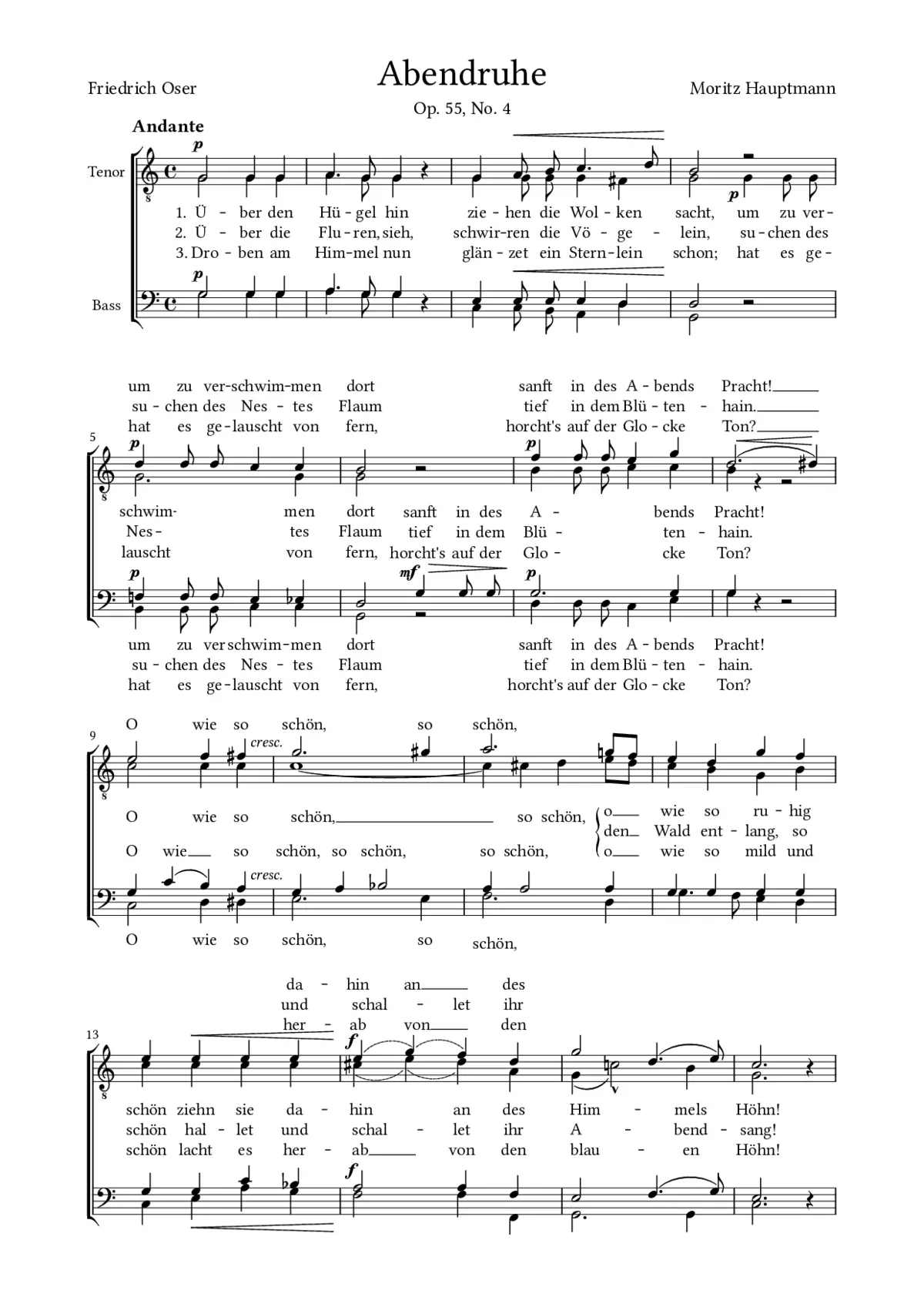 Abendruhe - Page 1