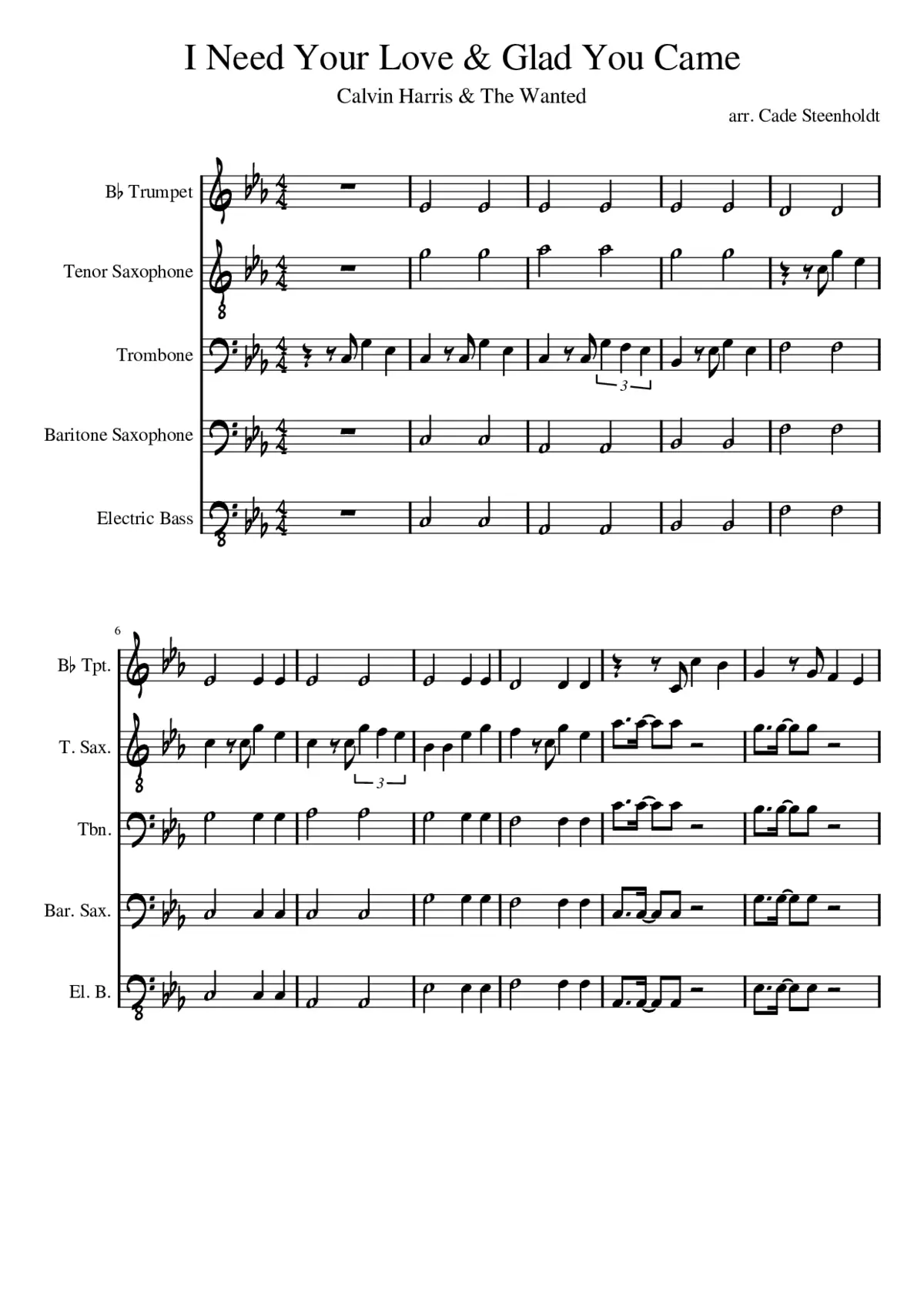 i need your love - Page 1