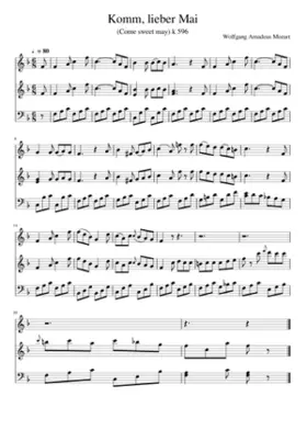 Komm lieber Mai