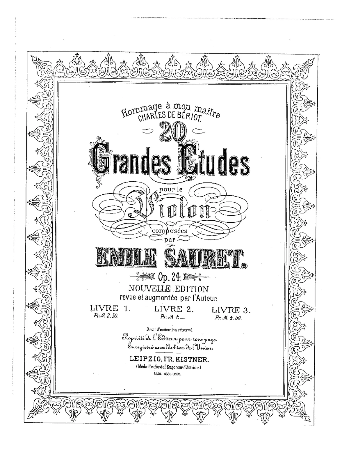 Grandes Etudes - Page 1