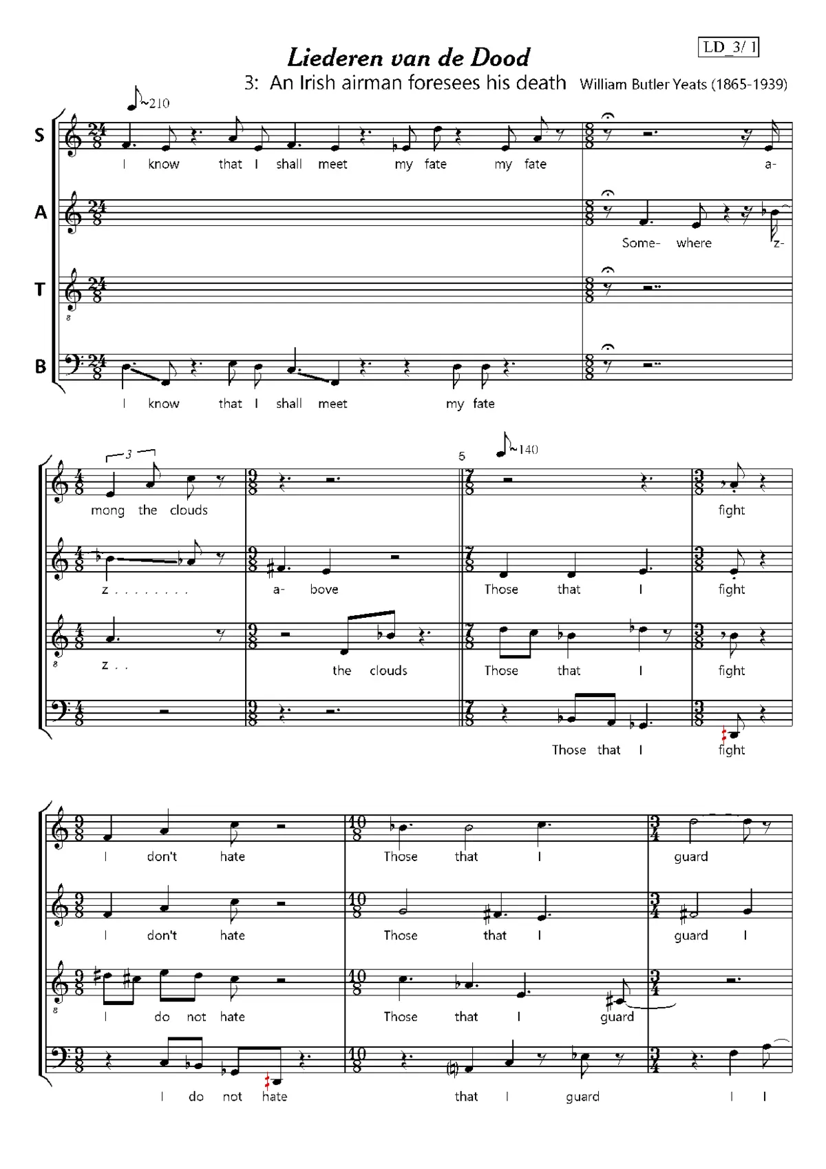 An Irish airman foresees his death - Page 1