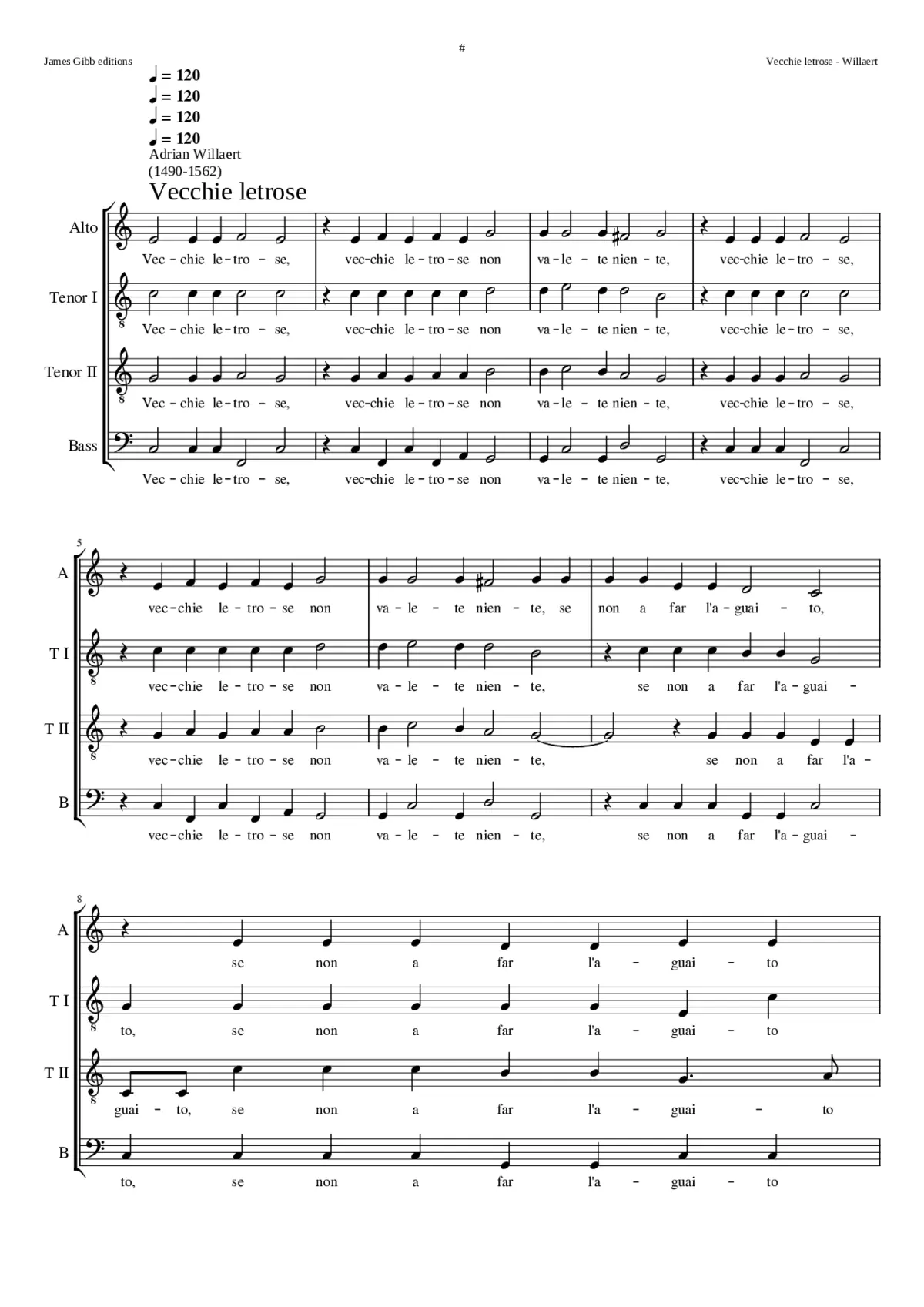 Vecchie letrose - Page 1