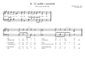 B - 22. neděle v mezidobí