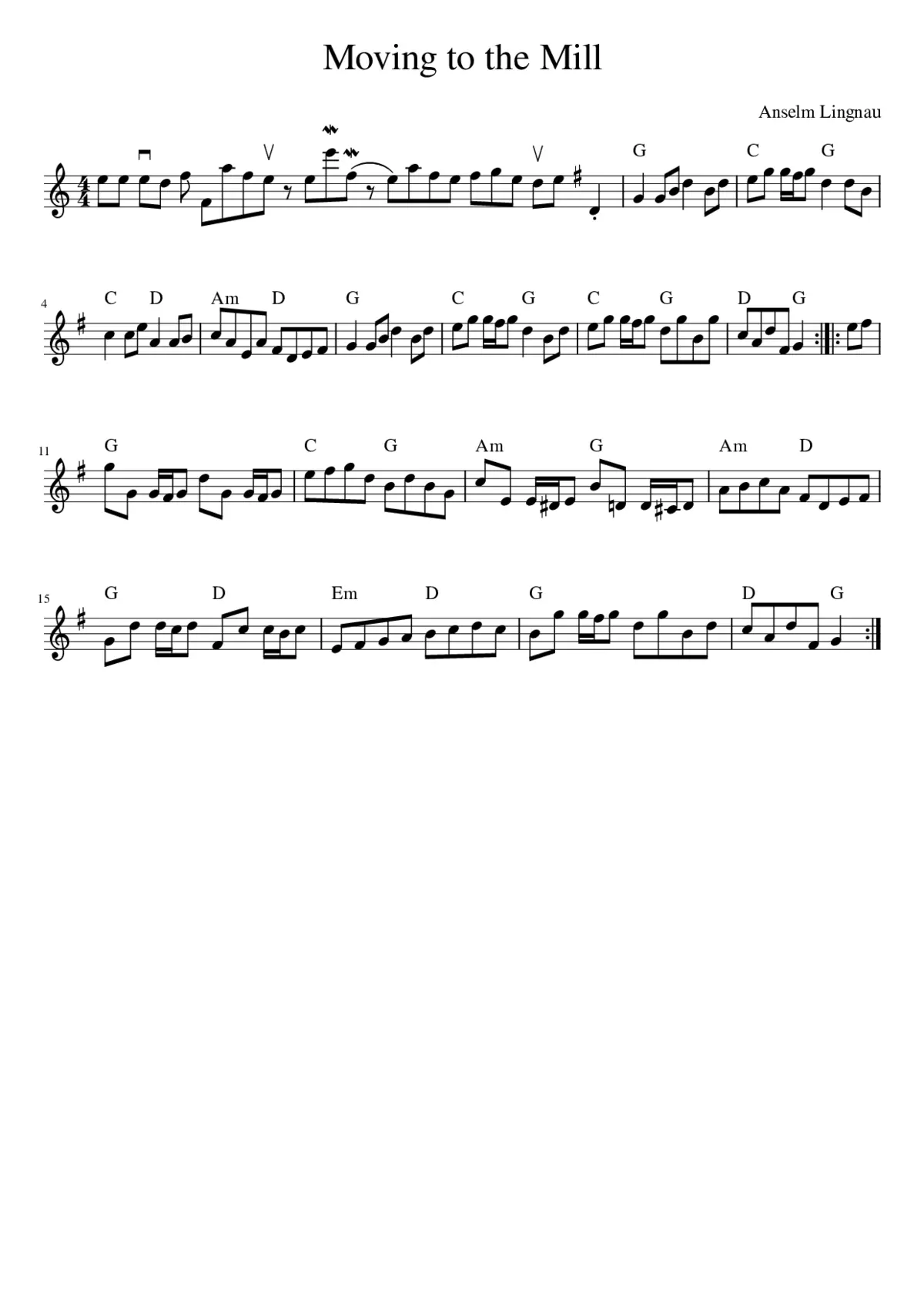 Moving to the Mill - Page 1