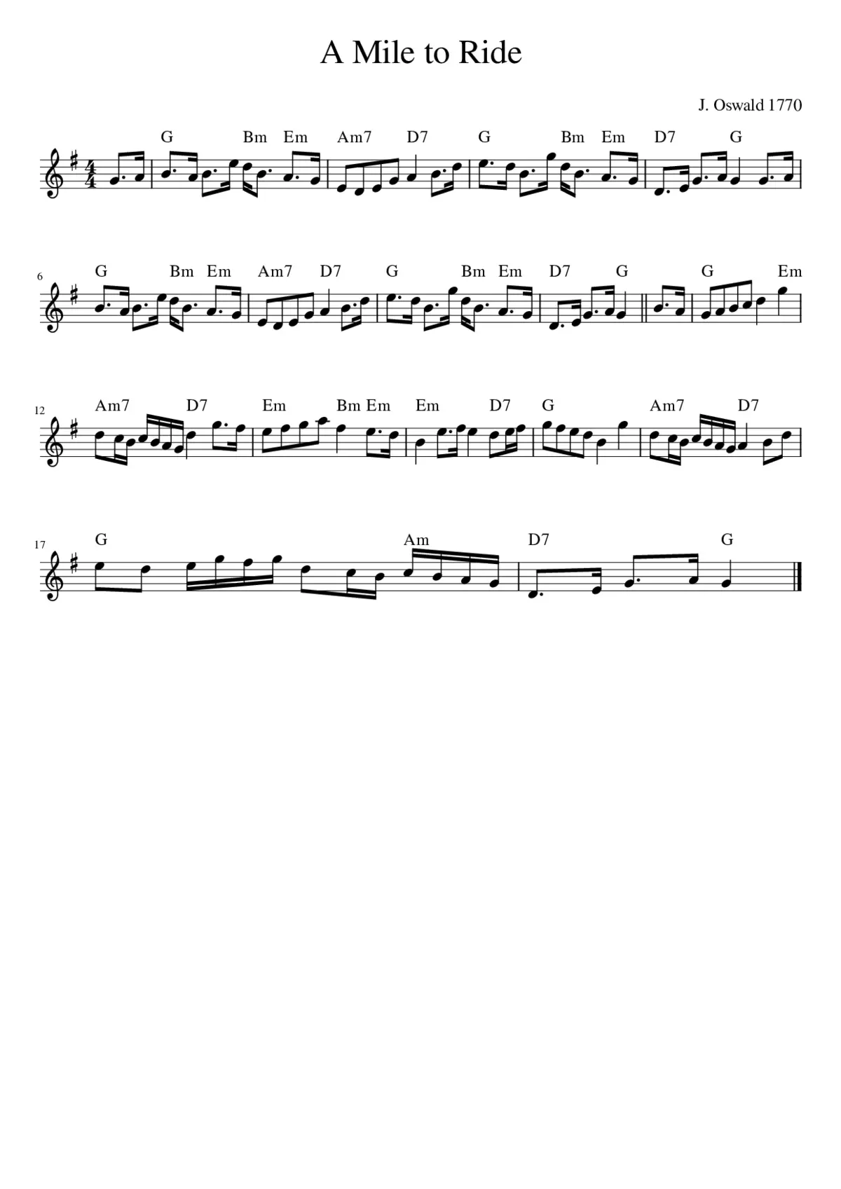 A Mile to Ride - Page 1