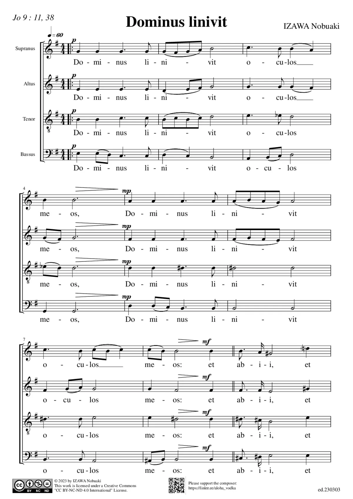 Dominus linivit - Page 1