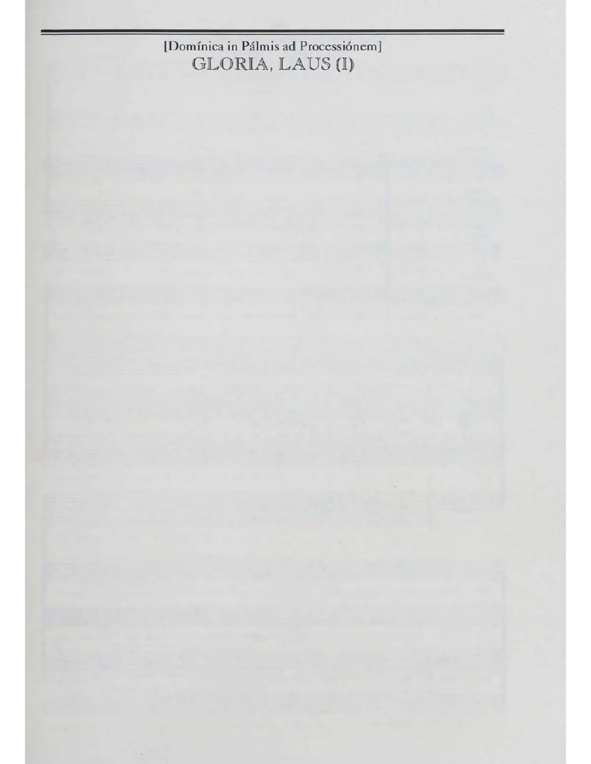 Gloria, laus - Page 1