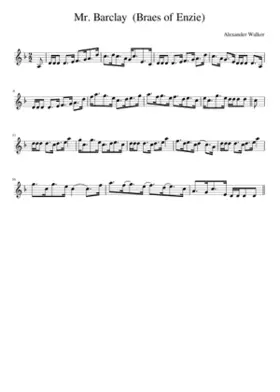 Mr. Barclay (Braes of Enzie)