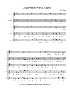 Loquebantur variis linguis