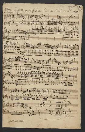 Keyboard Sonata in E major