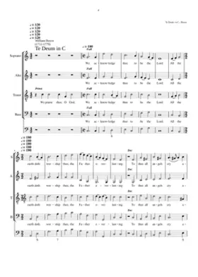 Te Deum and Jubilate in C