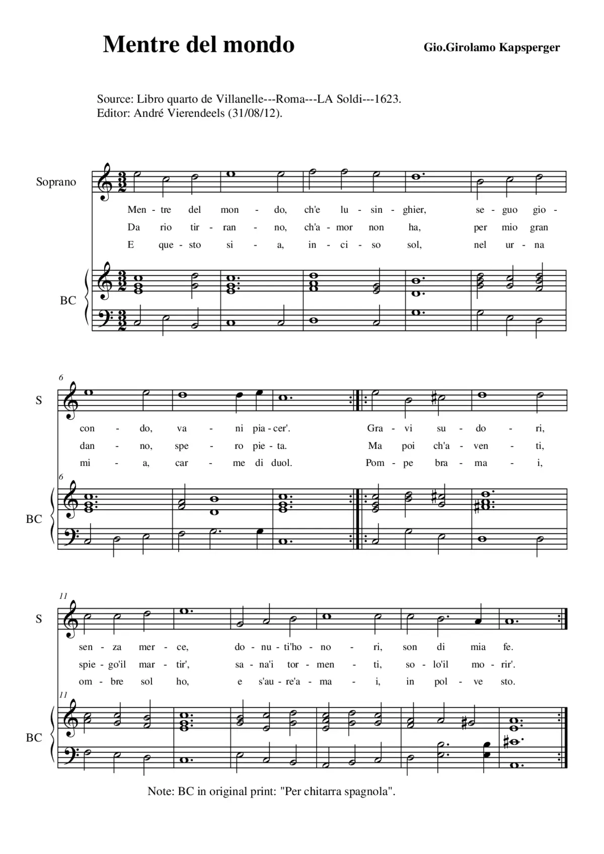 Mentre del mondo - Page 1