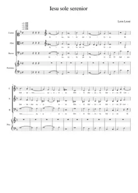 Iesu sole serenior