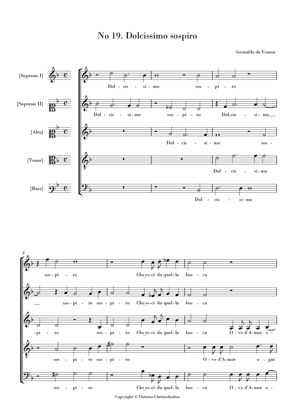 Dolcissimo sospiro - Page 1