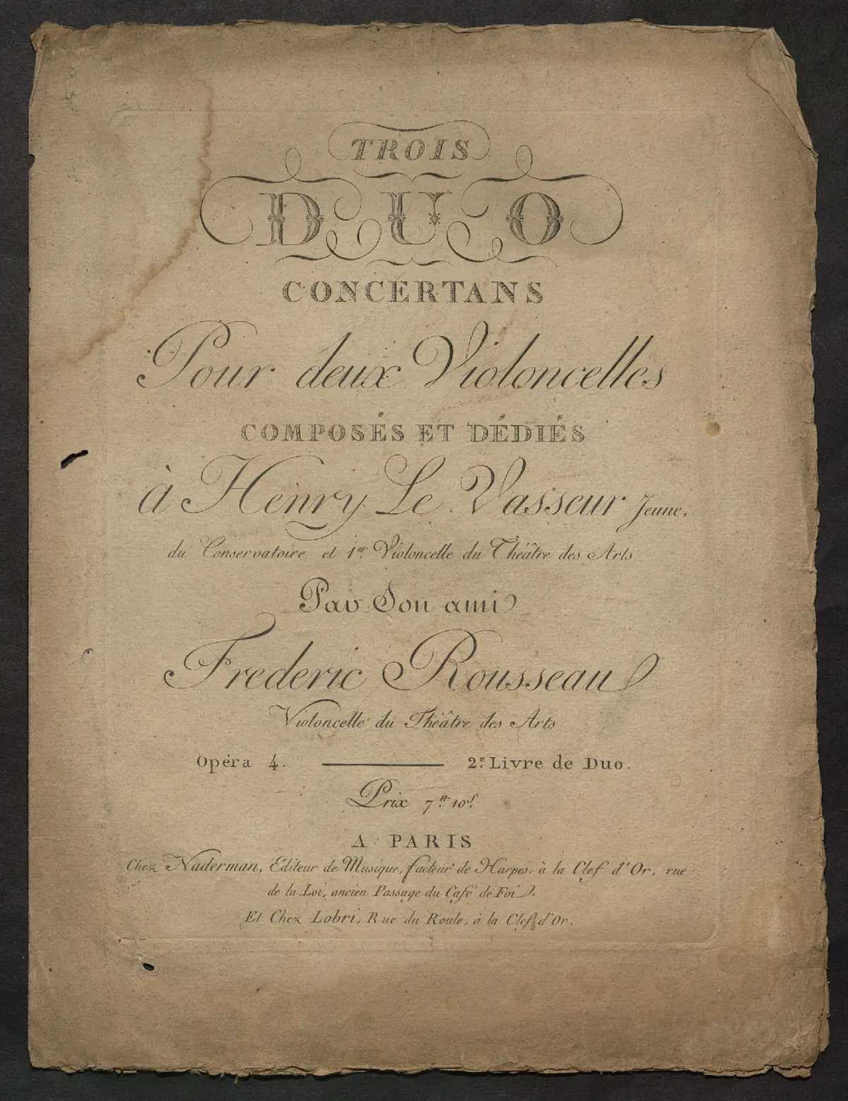 3 Duos concertants - Page 1