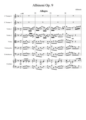 Concerto in F Opus 9 No 3
