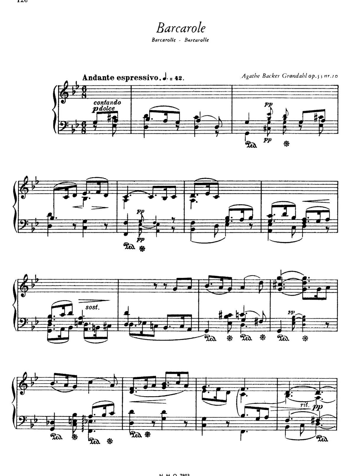 12 Smaa Fantasistykker, 4de Samling - Page 1
