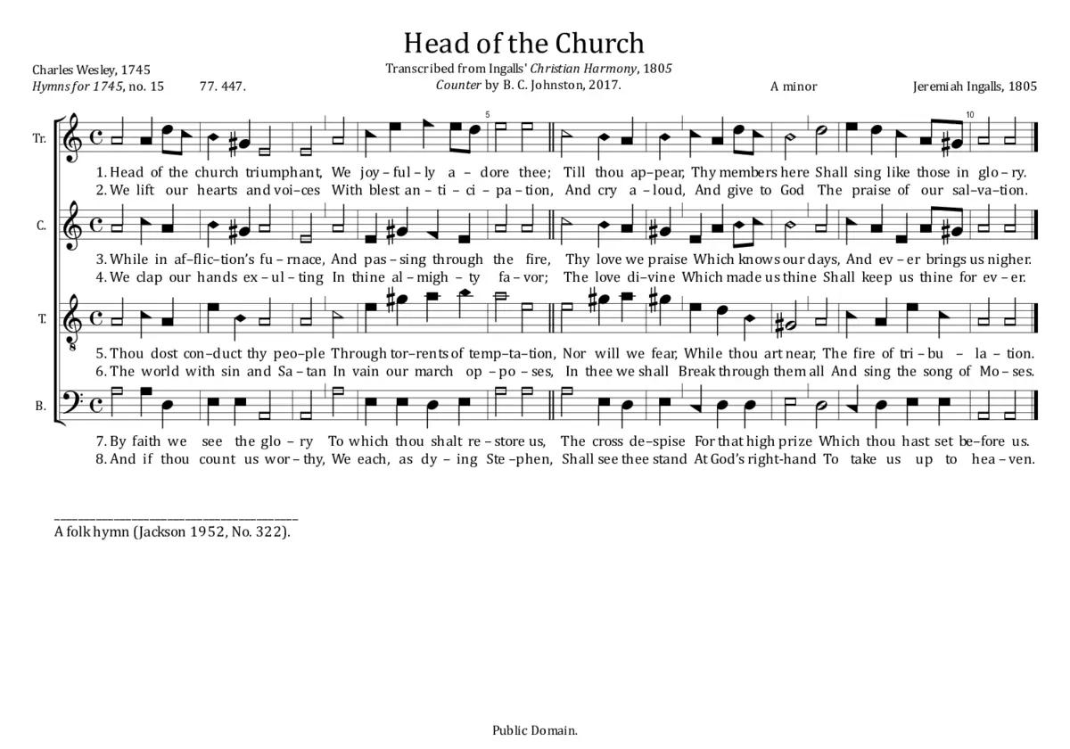 Head of the Church - Page 1