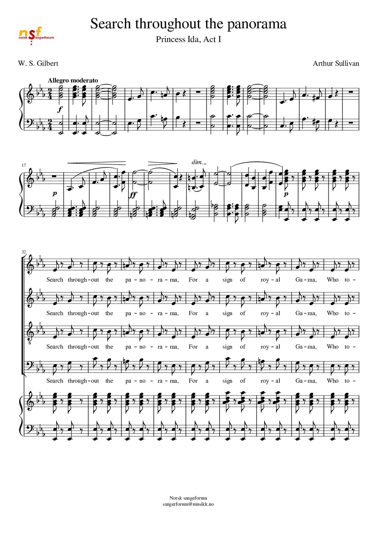 Princess Ida - Page 1