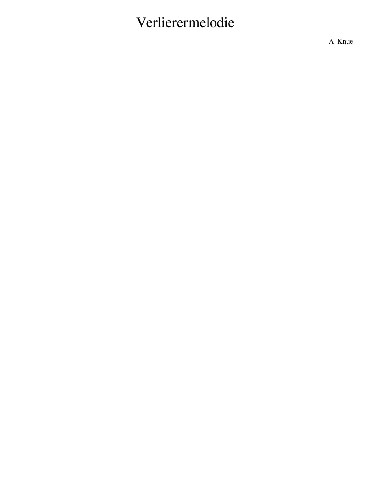 Verlierermelodie (Level Up!) - Page 1