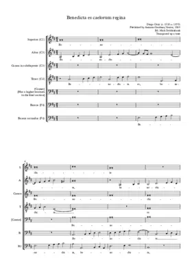 Benedicta es caelorum regina