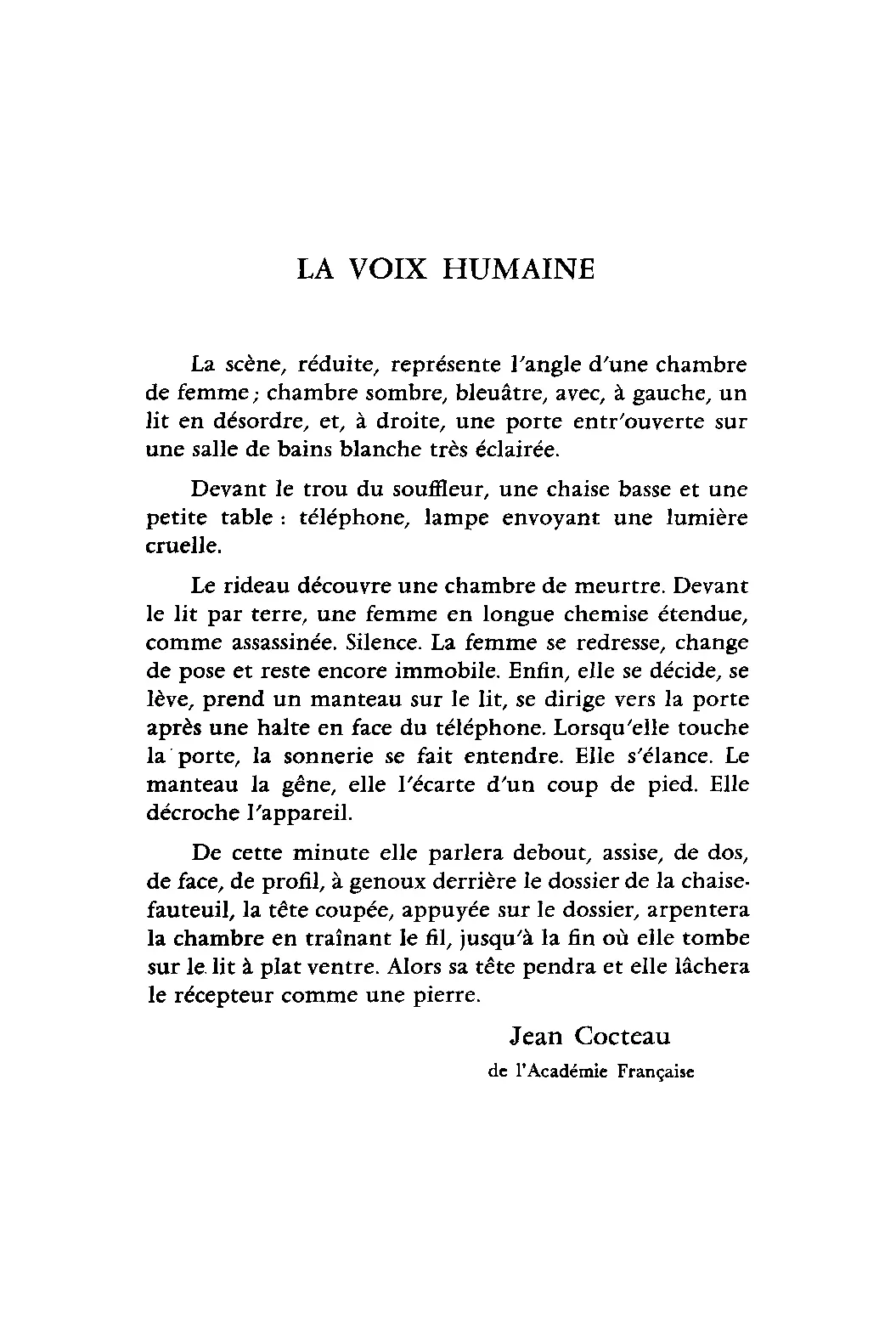 The Human Voice - Page 1