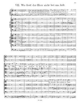 Wo Gott der Herr nicht bei uns hält