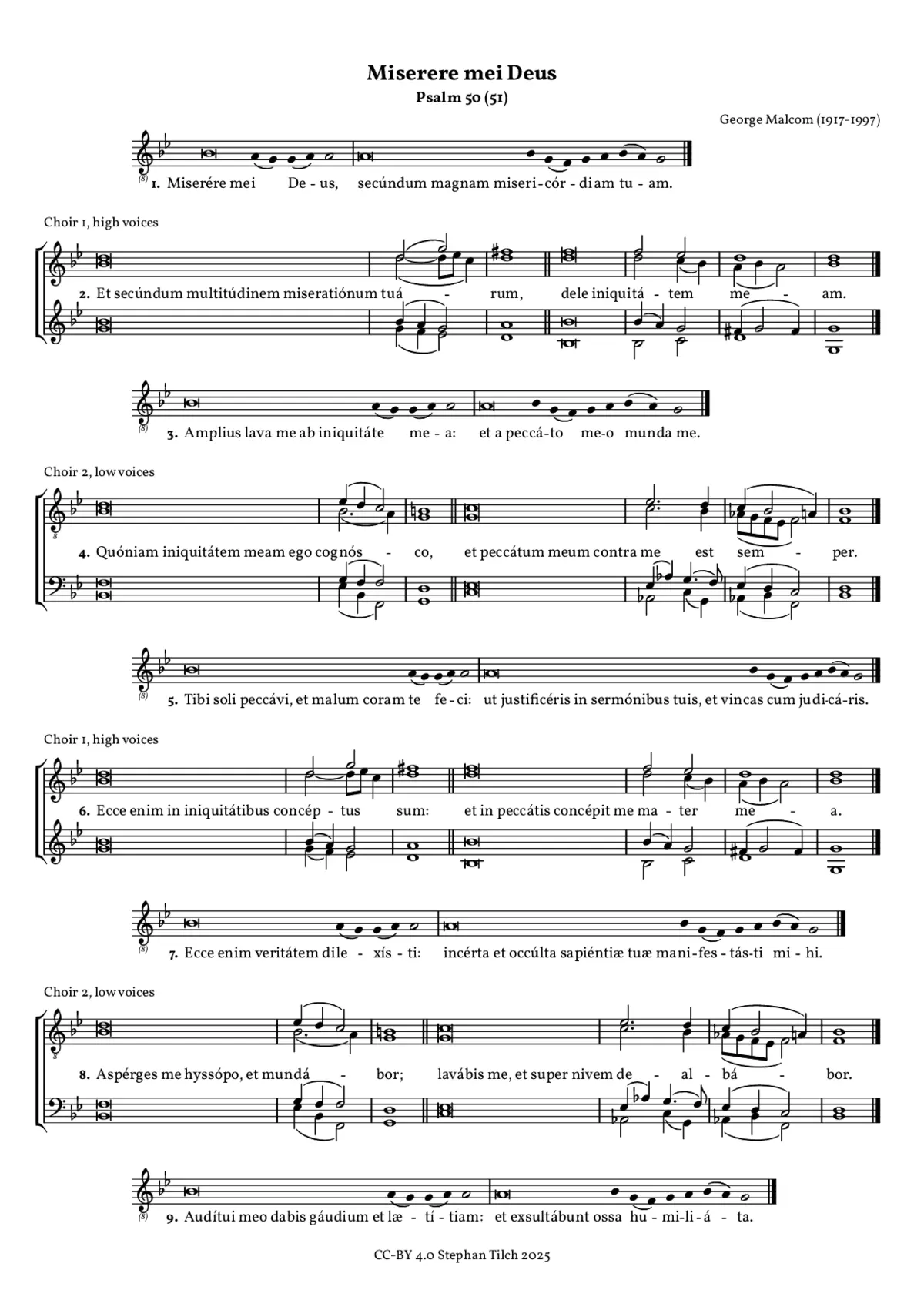 Miserere mei Deus - Page 1