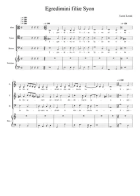 Egredimini filiæ Syon