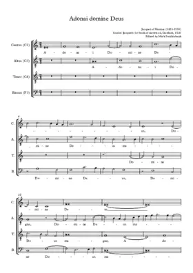 Adonai Domine Deus