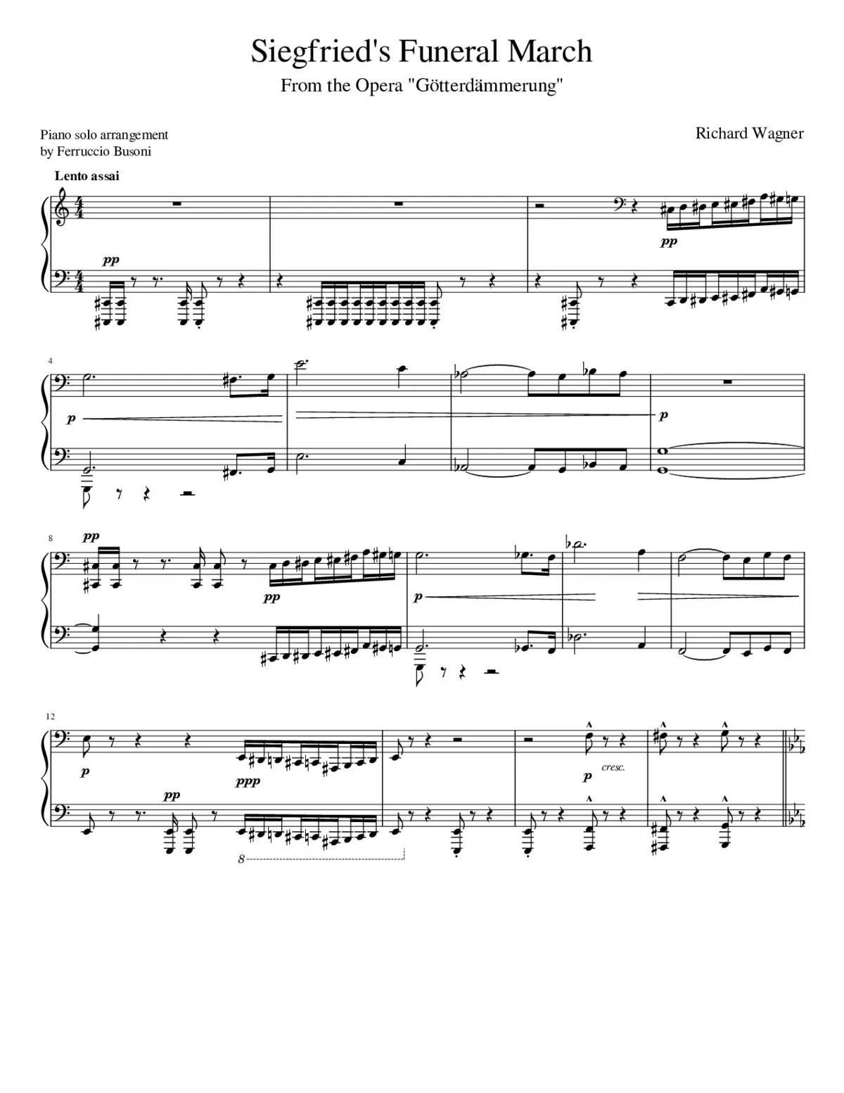 Götterdämmerung WWV 86D - Page 1