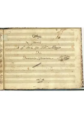 Litanie a 4 voci con violini e basso