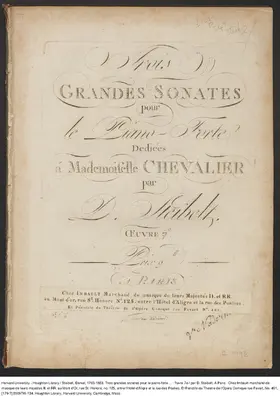 Trois Grandes Sonates pour le forte-piano