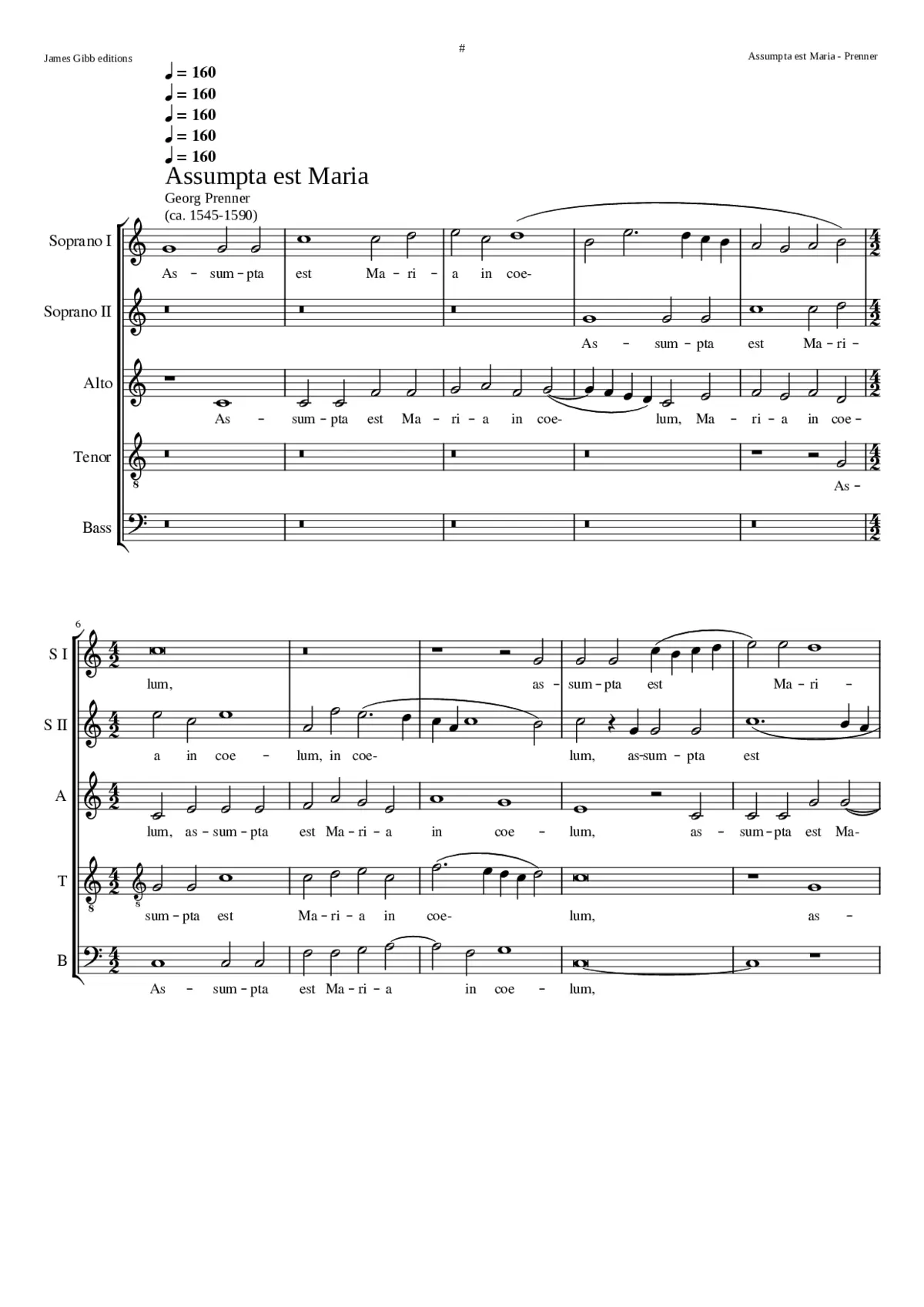 Assumpta est Maria - Page 1