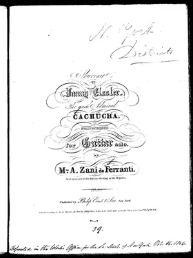 Souvenir de Fanny Elssler