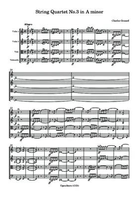 String Quartet No.3 in A minor