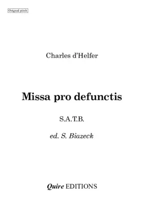 Missa pro defunctis